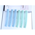 Blue hotel bathroom disposable plastic hair combs