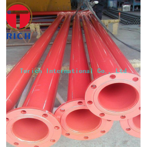 Certificazione UL ASTM A795 Tubi di protezione antincendio saldati rivestiti di zinco nero e caldo (zincato)
