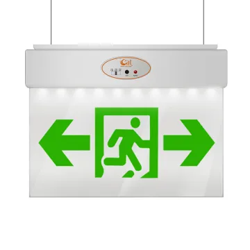 Slim LED Emergency Exit Sign Light