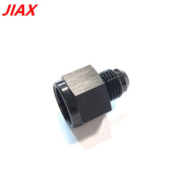 Fuel pressure regulator oil cooler conversion reducer joint