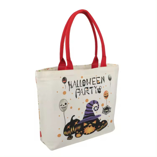 Desain Halloween yang Dipersonalisasi Tote Tote Bag Cotton Canvas