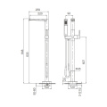 Arinaplus Single Lever Bad Mixer Floor-Square