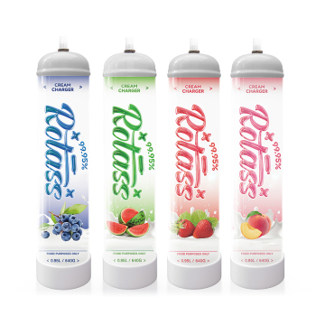Rotass 0.95L CCylinder 640g Whip Cream Charger: Quick USA Delivery for Whipped Cream Cylinders