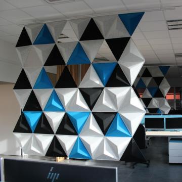 3D 장식 접착제 벽 패널
