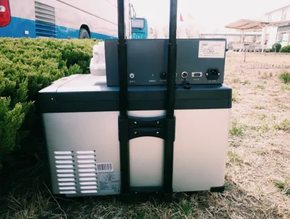 Dual Battery Powered Car Refrigerator 30L with Lithium Battery