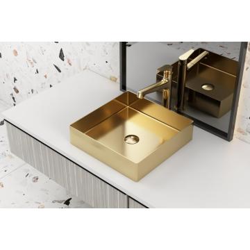 Hot Sale Gold Handmade Bathroom Wash Basin