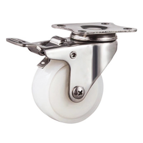 Light Duty Brake Stainless Steel Casters