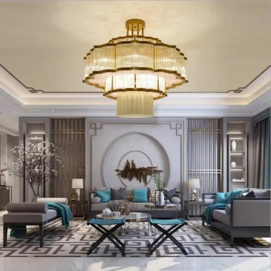 INSHINE Fashion Bright Layer Drop Pendant Light