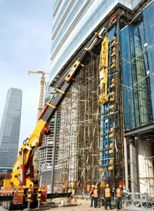 The largest glass unit insatalltion in the word