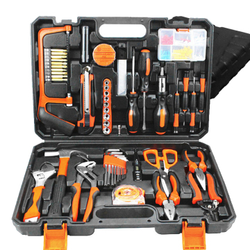 102pcs Hardware tool set Portable electric tool box