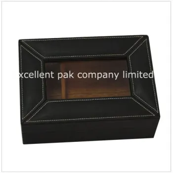 Stylish Travel Leather Humidor