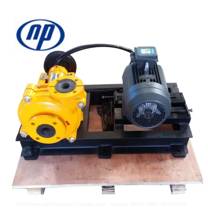 CRZ drive slurry pump for cyclone feed