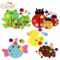 Button Up Felt Toys High Quality Button Up Felt Educational Toy Factory