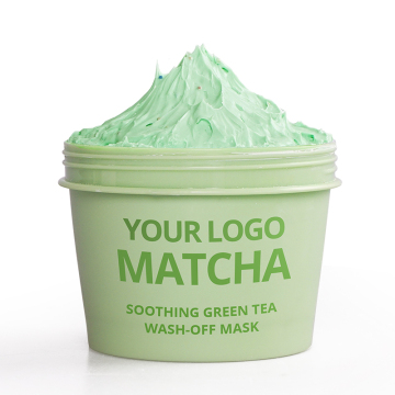 OEM Korean Skin Care Whitening Acne Moisturizing Kaolin Mud Natural Rose Fruity Ice Cream Clay Facial Mask