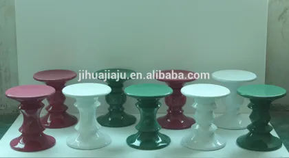 Fiberglass stool/ ABC colorful painting stool/modern leisure furniture