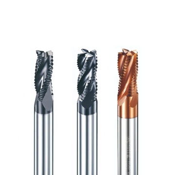 4 Flutes Solid Carbide Thread Milling Cutter - 6mm to 12mm, Fine Tooth for Metal and Steel