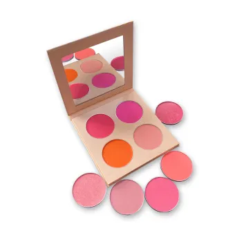 Custom High-Quality Blush Packaging for Your Brand: Private Label Blusher Palettes
