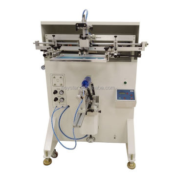 Cylindrical Curved Screen Printing Machine for Bottles and Cups