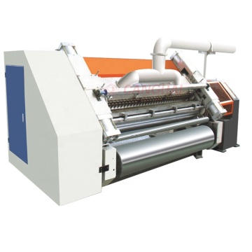 Fingerless single facer machine