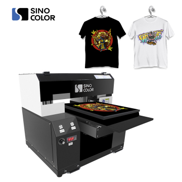 3040 4060 cm i1600 Head 2400dpi CMYKW DTG Digital Textile Printer for DIY Cotton T-Shirts and Hoodies