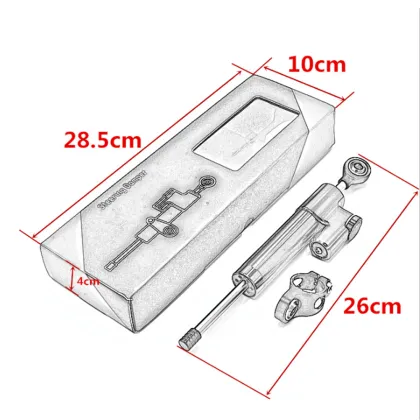 MOQ 1: Quick Ship Scooter Accessories - Steering Damper & Stabilizer for Dualtron Models