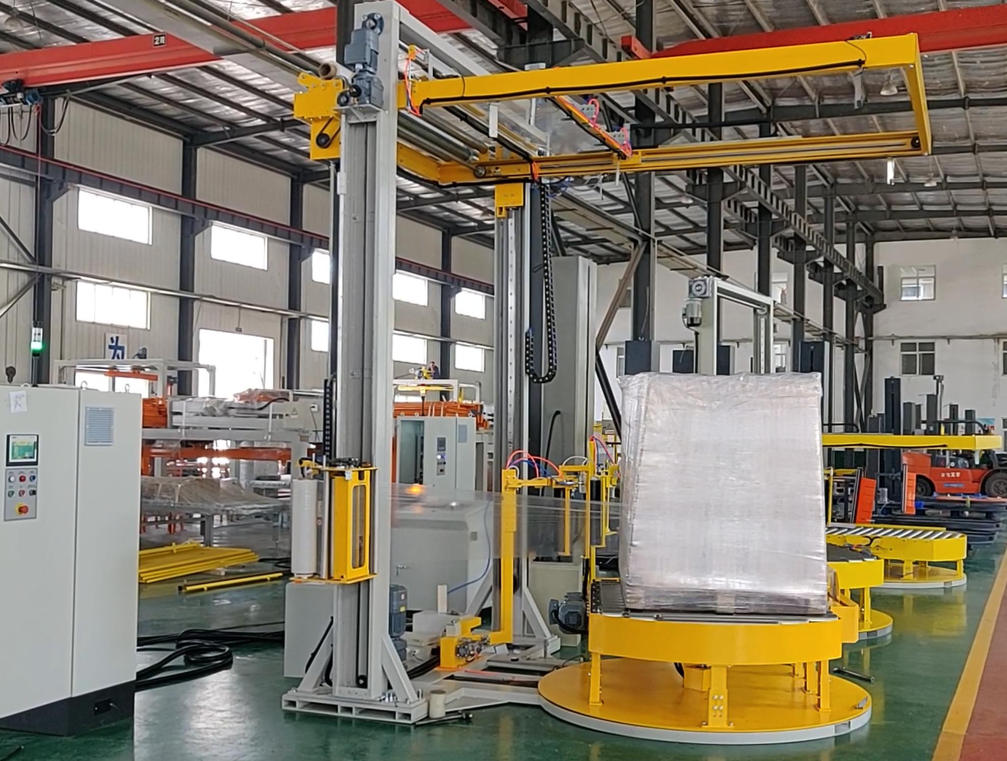 Advanced T Series Automatic Stretch Pallet Wrapper China Manufacturers ...