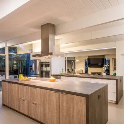 Vintage Solid Wood Kitchen Cabinets