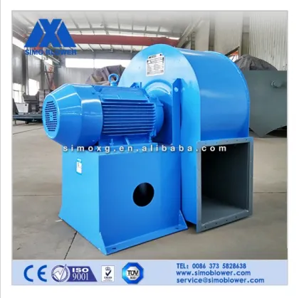 backward Smoke exhaust centrifugal blower fan