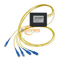 نوع الكاسيت 1X4 SC / APC PLC Splitter