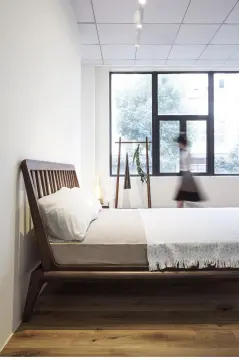 FAS Wood "HIGH BACK" BED Wooden Furniture