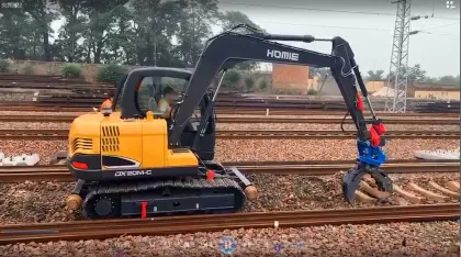 Rail and Sleeper Handling Equipment Sleeper Grapple