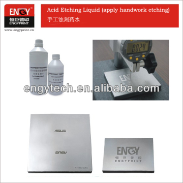 Acid liquid for steel plate chemical etching