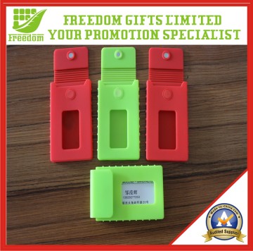 Best Selling Advertising Rubber Business Card Holder (FREEDOM-CH005)