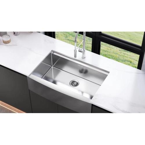 Hot Sell Apron workstation farmhouse kitchen sink