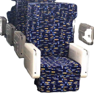 Single First Class Seat for High-Speed Railway with 180 Degree Recline