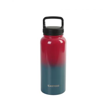 30oz double wall 304 color Gradient vacuum bottle