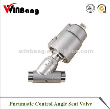 Pneumatic Control Angle Seat Valve Model: ASV-2