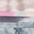 Rib Spandex Knit Tie Dye Ecovero Fabric