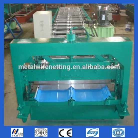 Automatic Colored Glazed Steel Tile Roof Tile Roll Forming Machine                        
                                                Quality Choice