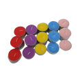 Wholesale Unscented Multicolor Tealight Candles
