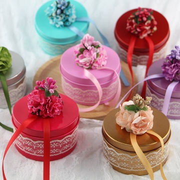 Customizable Colorful Chocolate Gift Box for Weddings and Events