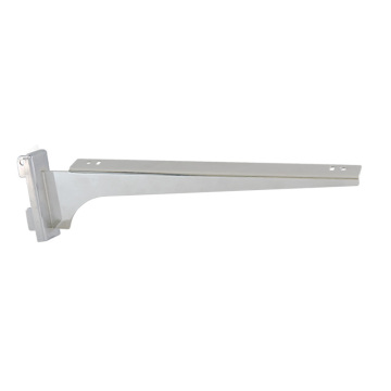 Chrome Metal Brackets for Glass Shelf and Metal Shelving Support