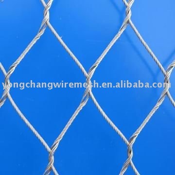 Stainless Steel Wire Rope Zoo Mesh