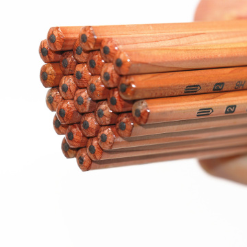Natural Wood HB Pencil with Transparent PVC Pet Tube