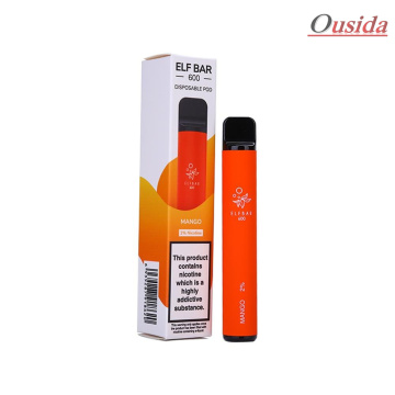 2% Nic Strength Elf Bar 600 Puff