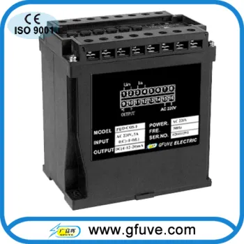 Gfuve Power Factor Transmitter Latest Technology Power Factor Transducer