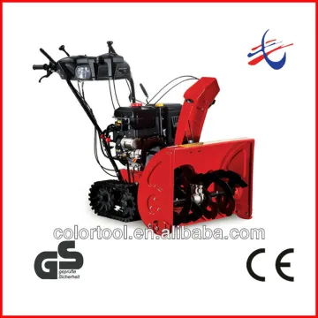 Hot sell rubber snow thrower/snow blower loncin removing snow