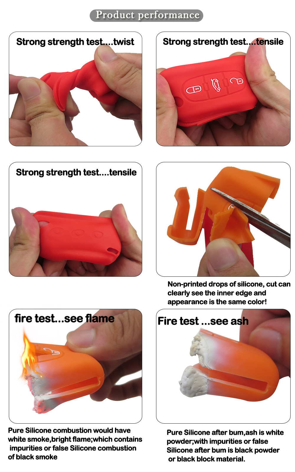 opel silicone car key cover