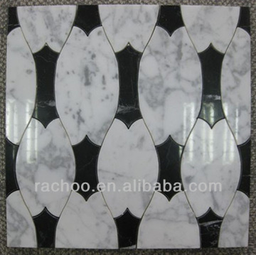 Water jet tile