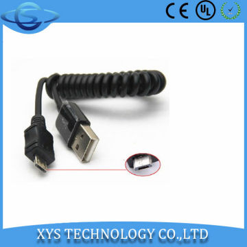 micro usb coiled cable